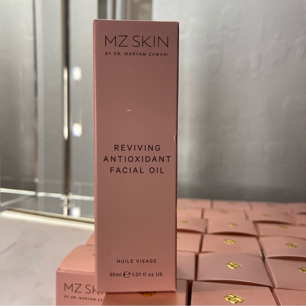 MZ Skin Reviving Antioxidant Facial Oil - Pink